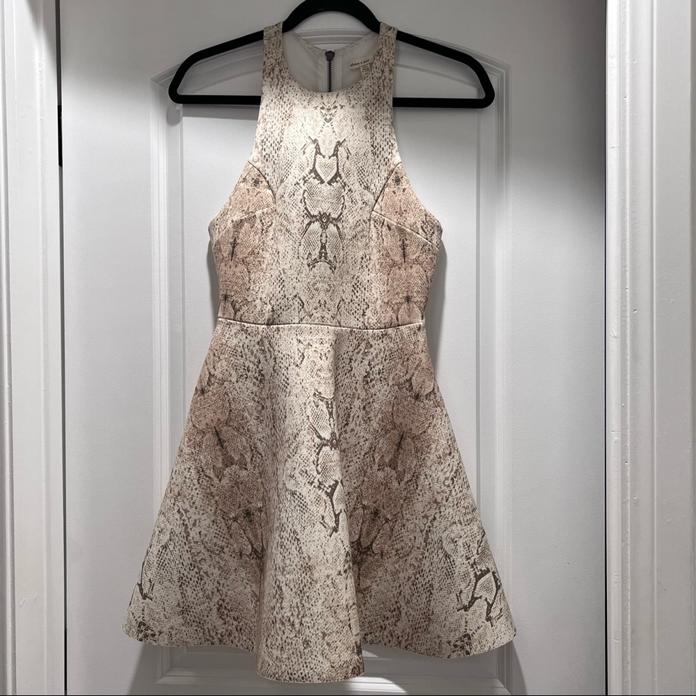 Urban Outfitters Skater Snake Dress